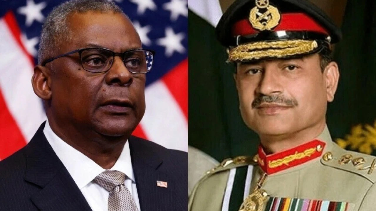 Army Chief discusses important issues with US Defense Minister