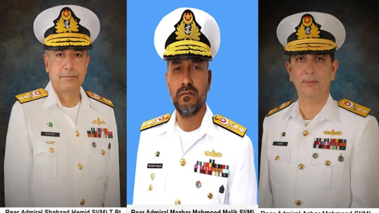 Three commodores of Pak Navy promoted to rear admiral
