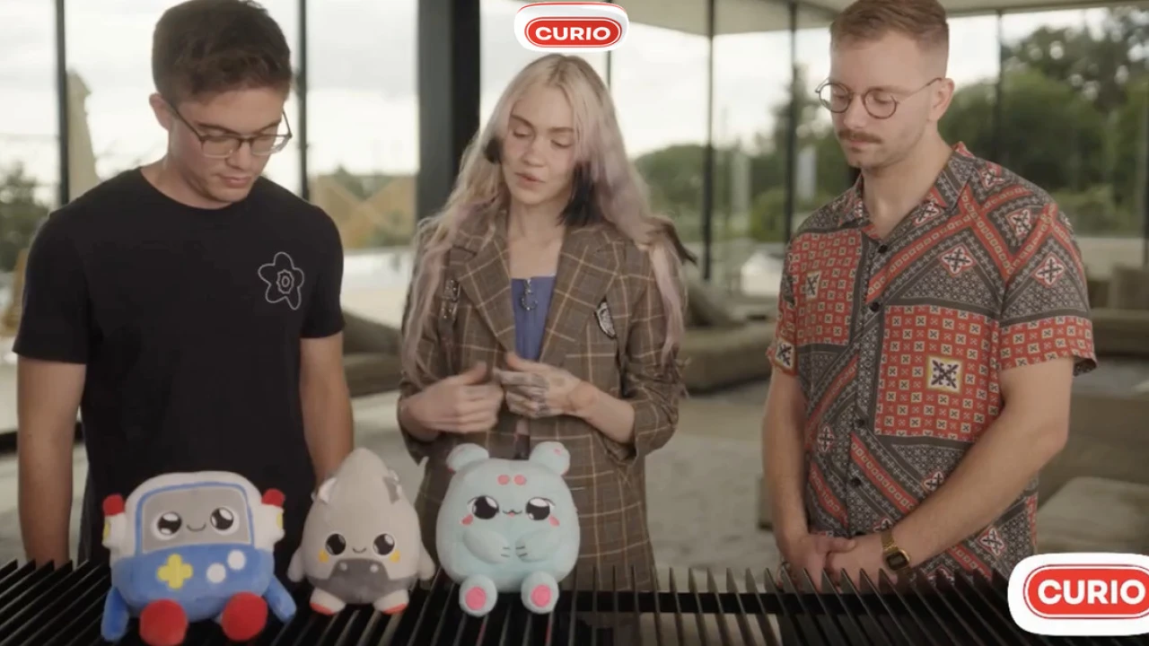 Grimes has a new line of AI plush toys, including one named Grok