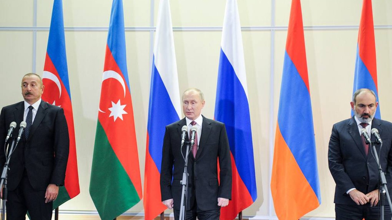 آذربائیجان اورآرمینیا کے درمیان اب جنگ نہیں ہوگی، روسی صدر کا اعلان