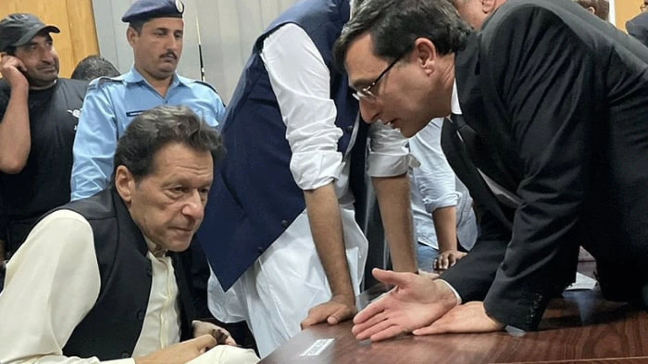 Imran Khan’s nomination papers submitted from Lahore