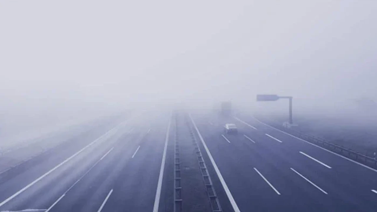 Fog Motorways closed in Punjab due to reduced visibility