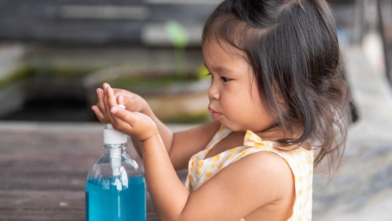 Hand sanitizers can be deadly for kids, research finds