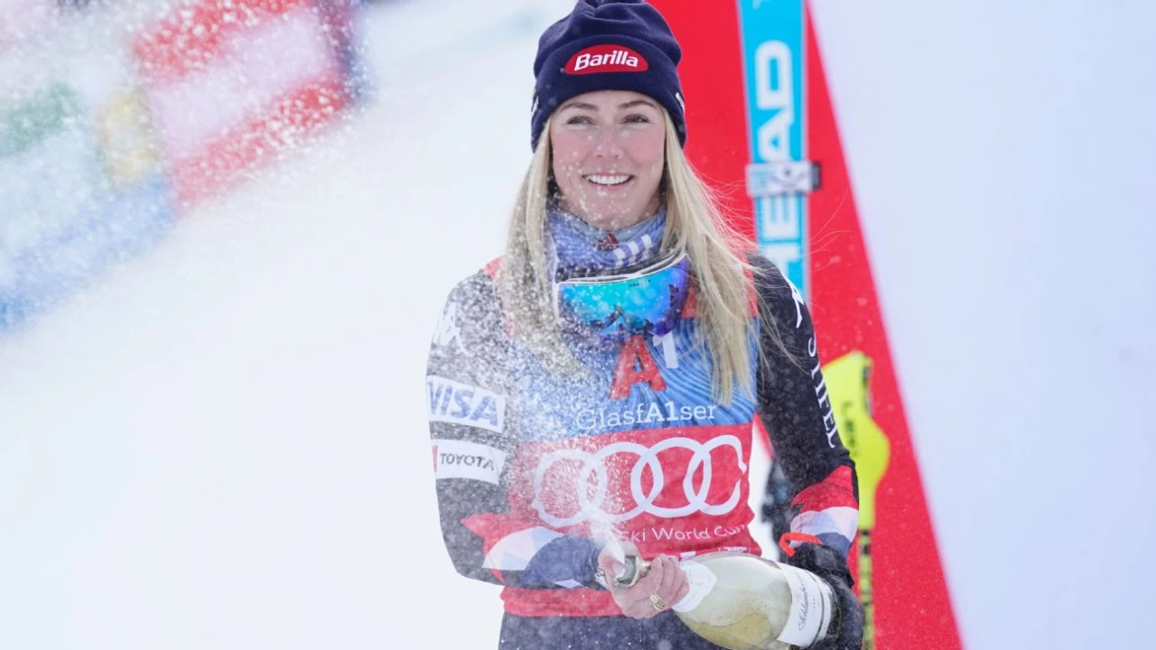 Shiffrin wins by huge margin for 93rd victory
