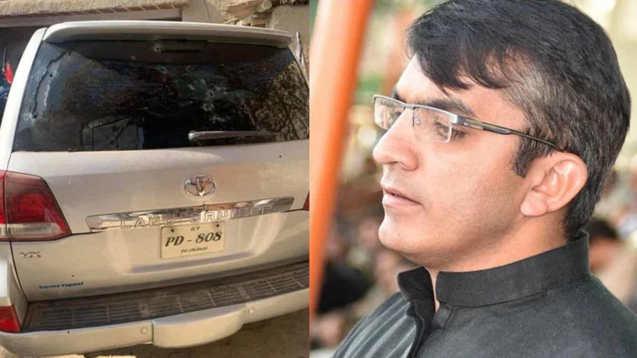 Firing on Mohsin Dawar's car during election campaign