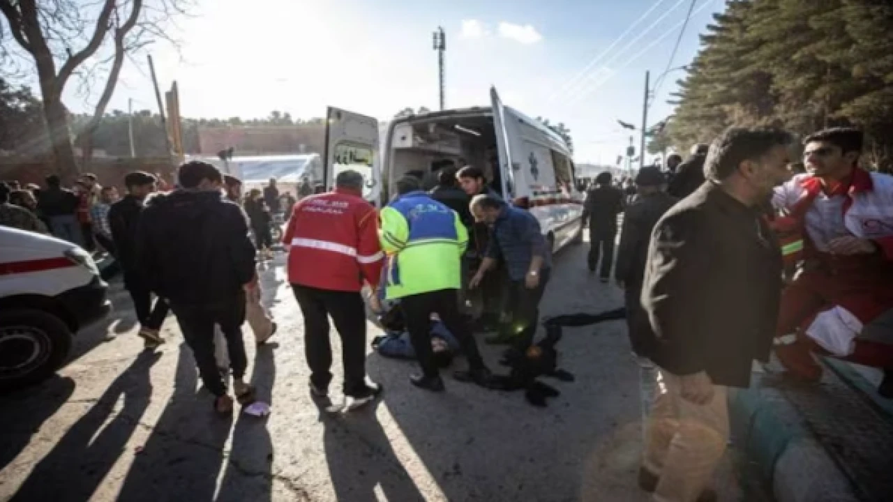 More than 100 killed in 'terrorist attacks' near tomb of Iranian Guards' Soleimani