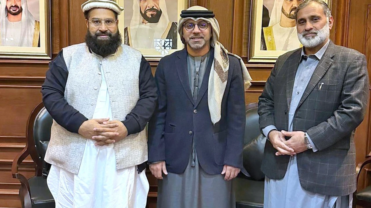 Ashrafi meets  UAE envoy, discusses matters of mutual interests