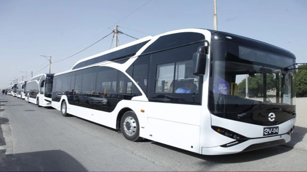 Chinese company exports 160 high-end electric buses to Pakistan