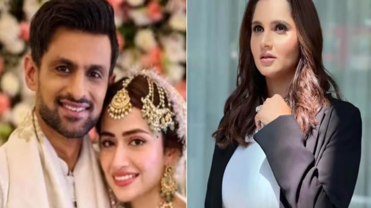 Sania Mirza gives special message to Shoaib on his third marriage