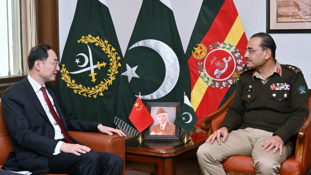 Chinese Vice FM calls on COAS, conveys China’s satisfaction on CPEC projects’ security