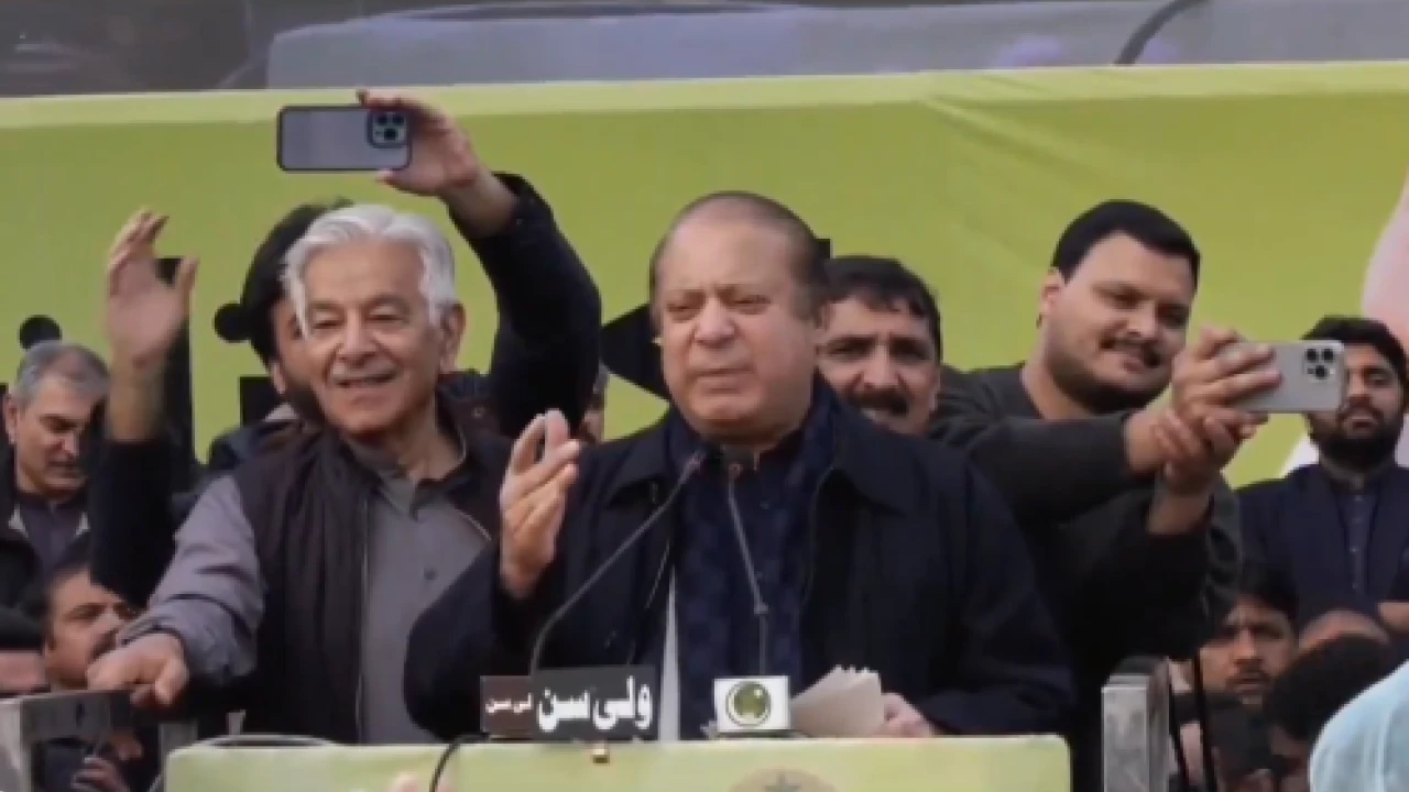 Nawaz promises to introduce train service for Sialkot