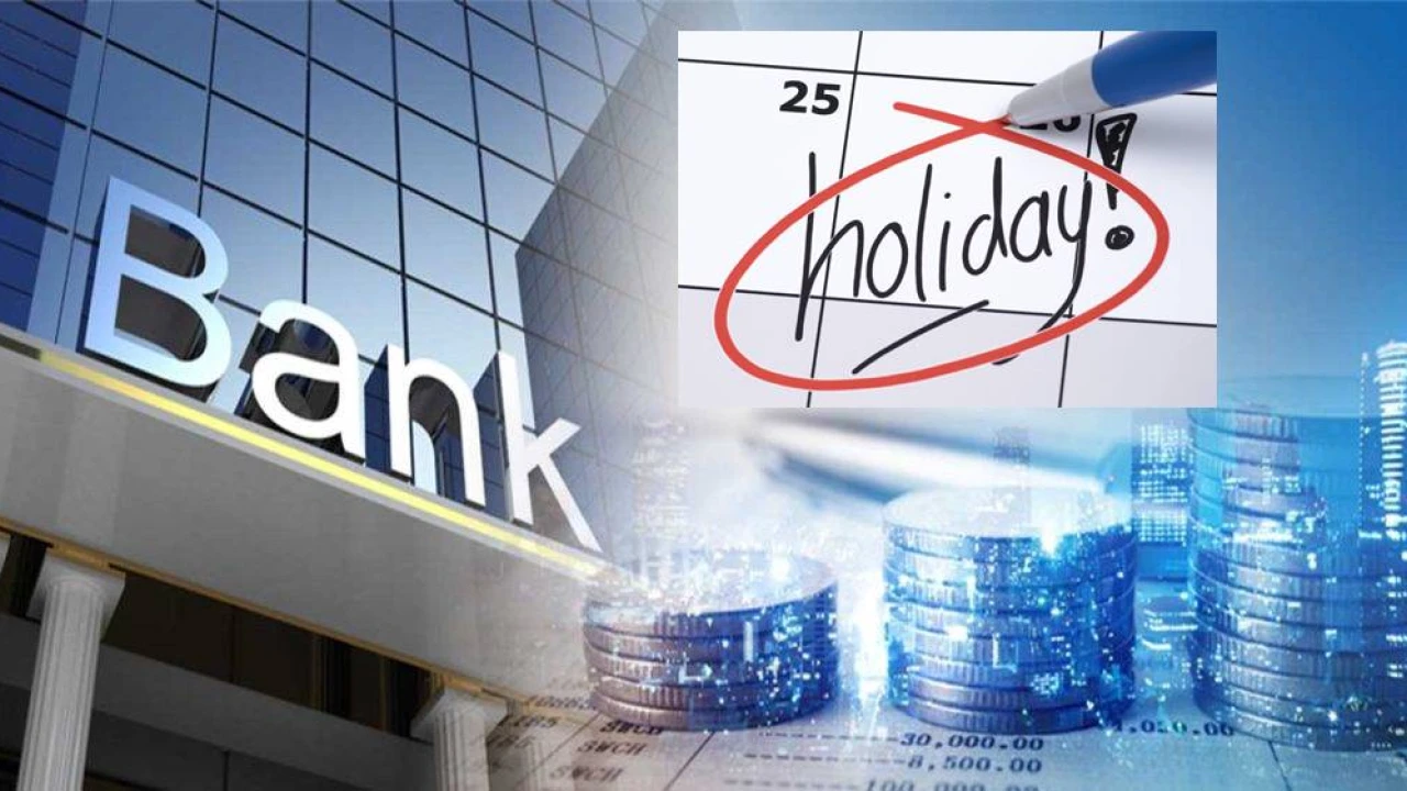 Banks to be closed for three days