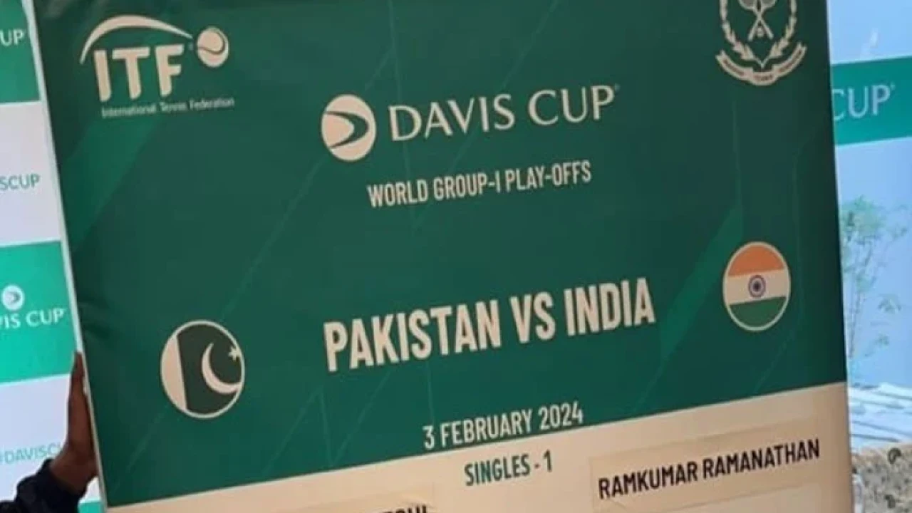 Davis Cup tie between India Pakistan to begin today