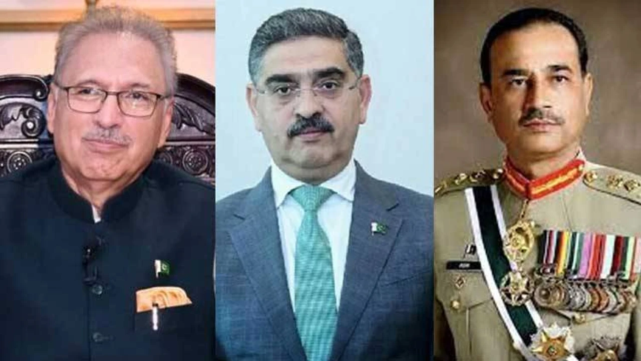 President, PM, COAS affirms Pakistan's support to Kashmiris