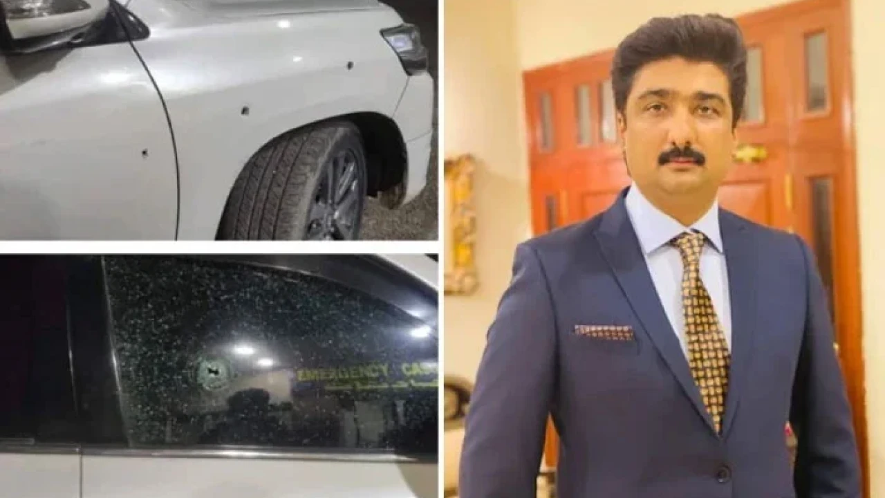 Firing on PPP candidate Zulfiqar Shah’s vehicle