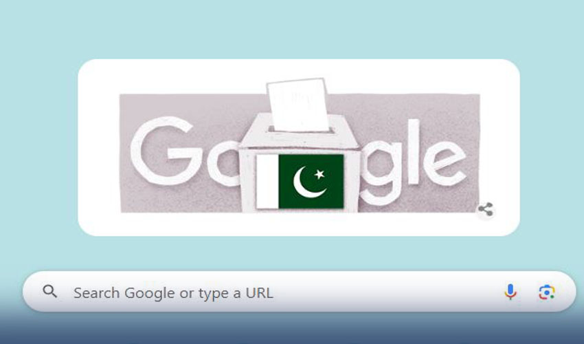 Google's special doodle for Pakistan elections 2024 - Vimarsana News