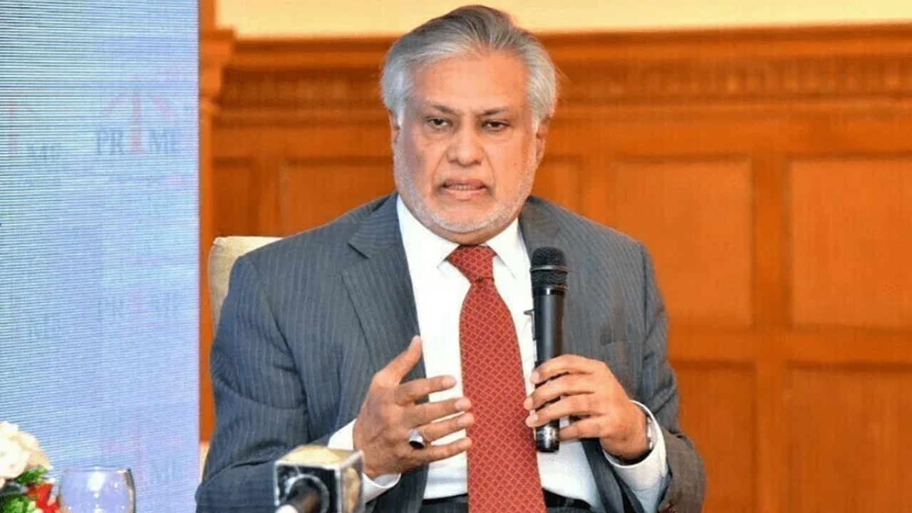 Ishaq Dar declares PML-N largest party in NA