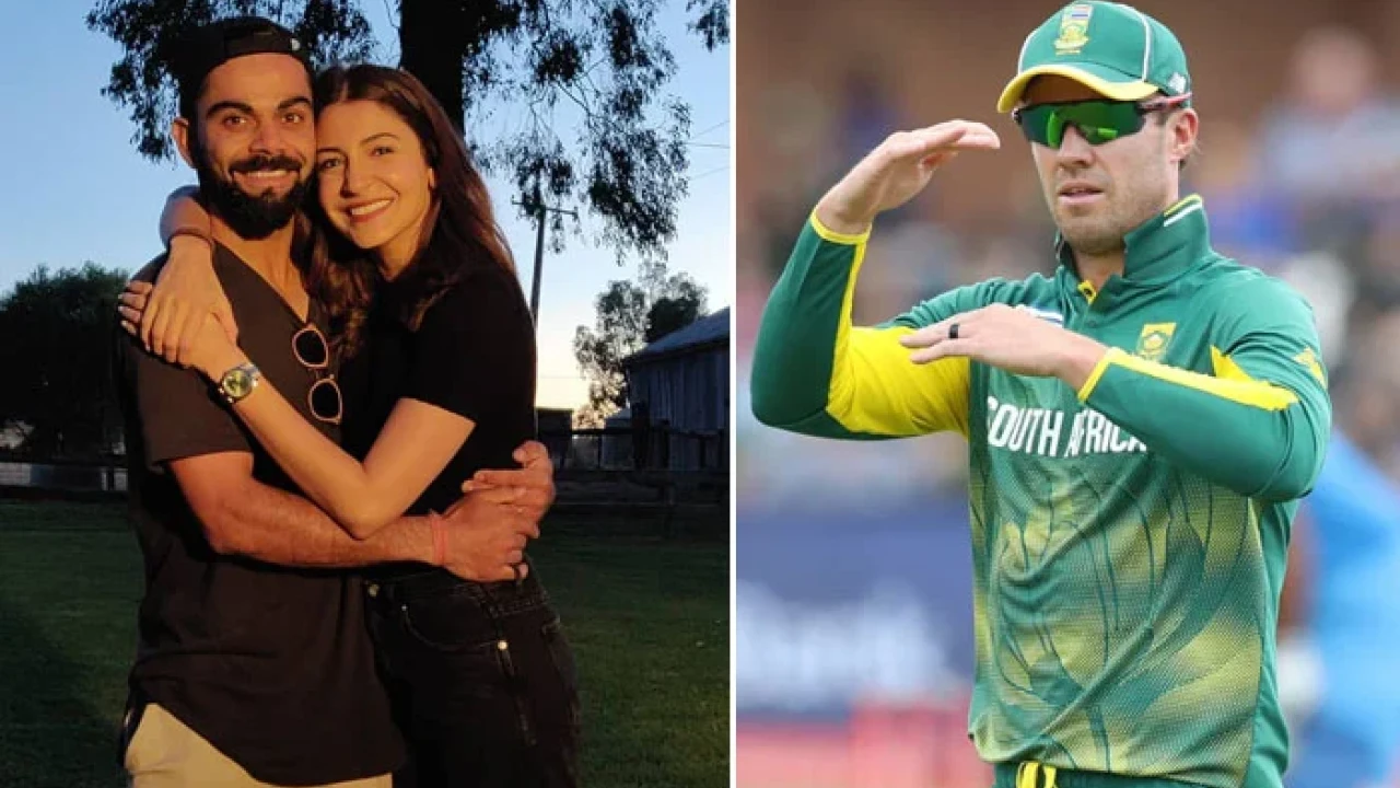 AB de Villiers rejects news about Anushka, Virat