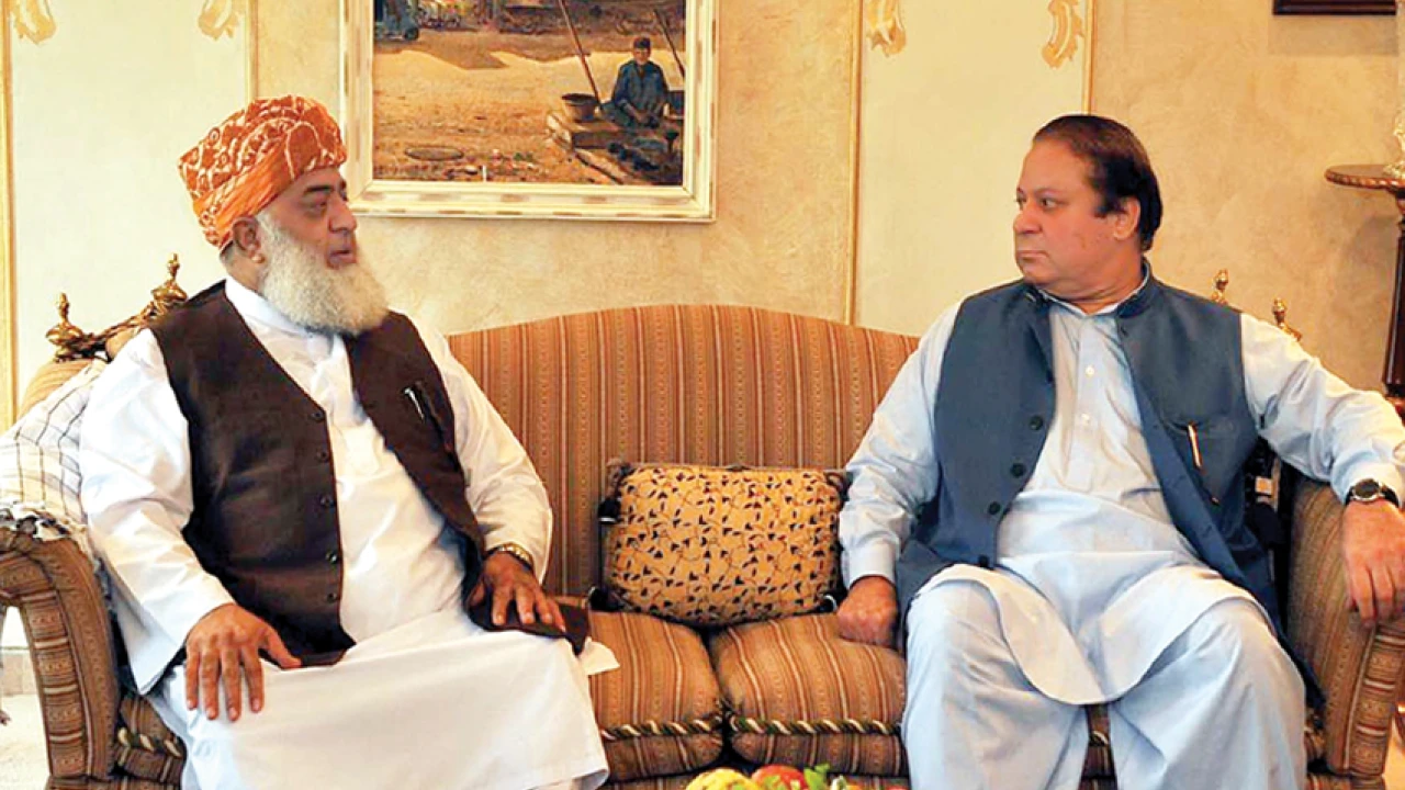 Nawaz Sharif contacts Maulana Fazl-ur-Rehman