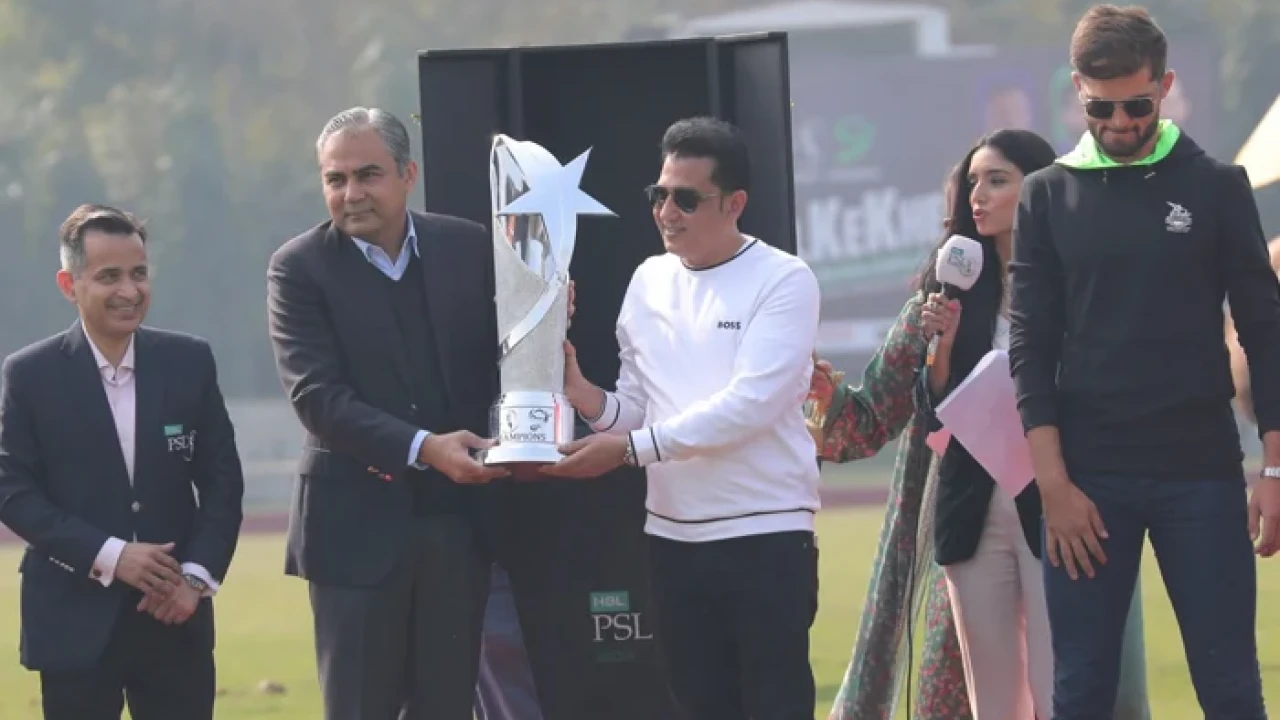Trophy of PSL-9 unveiled 