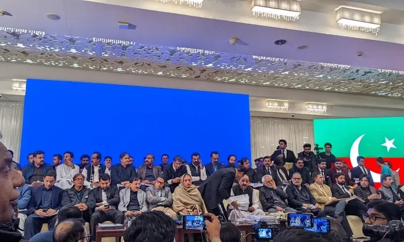 PTI's presser with Form-45 for int'l media - Vimarsana News
