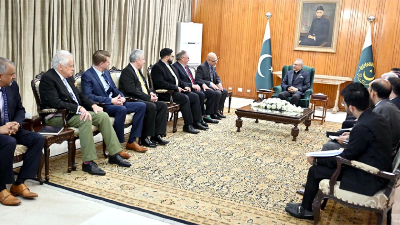 President says Pakistan focusing export increase to improve economy