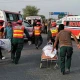 Collision of van, trolley kills six passengers