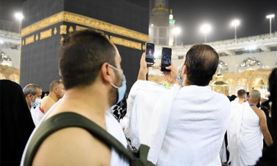 حرمین الشریفین تصاویر یا سیلفی بنانے سے گریز کریں ، سعودی وزارت حج و عمرہ