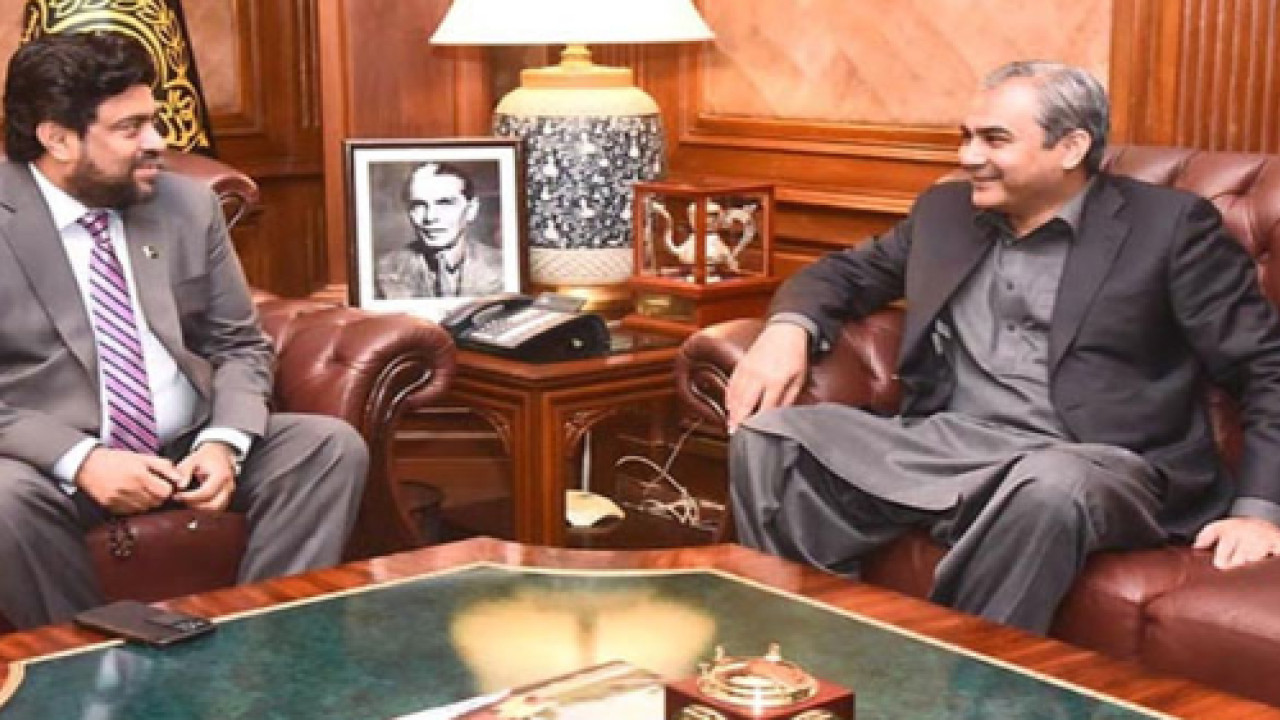 گورنر سندھ کامران ٹیسوری کی نگران وزیراعلیٰ محسن نقوی سے ملاقات