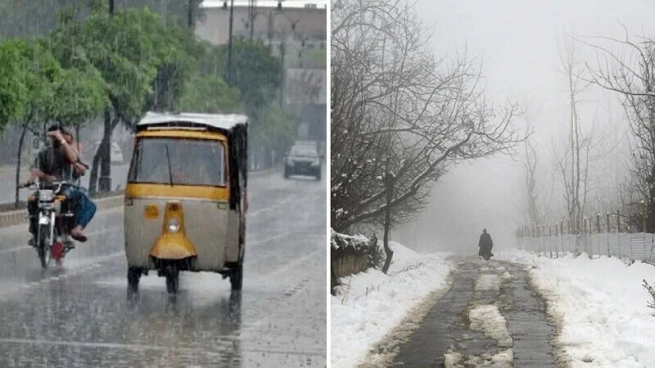 Rain, snowfall likely in different parts of Pakistan today