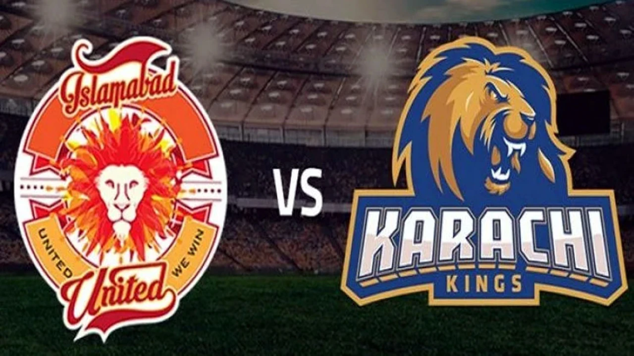 PSL-9: Competition between Karachi Kings, Islamabad United today