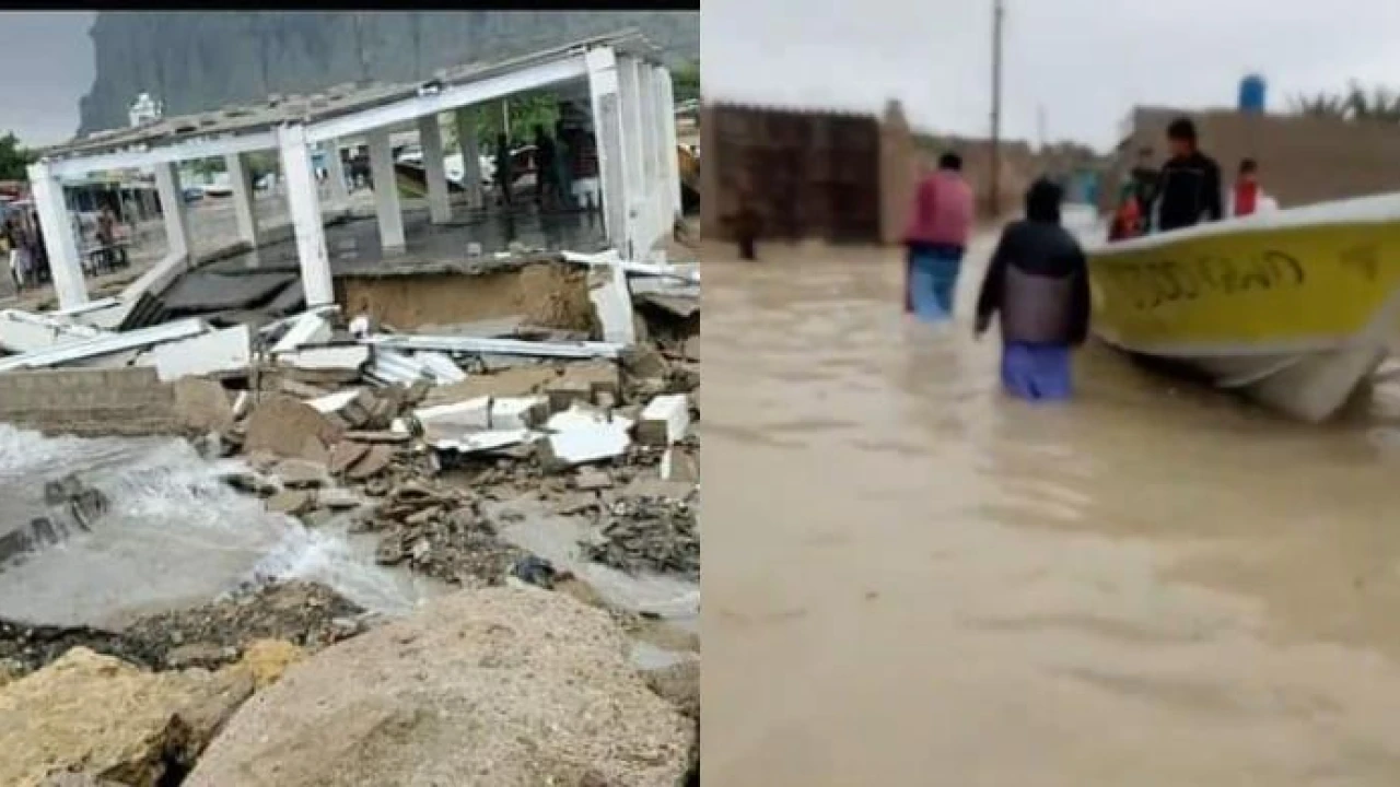 Continuous rains in Gwadar paralyzes life system
