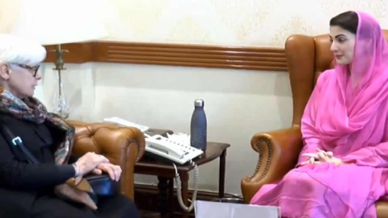 وزیر اعلی پنجاب مریم نواز کی  یونیورسٹی آف لندن کی پرو وائس چانسلرسے ملاقات