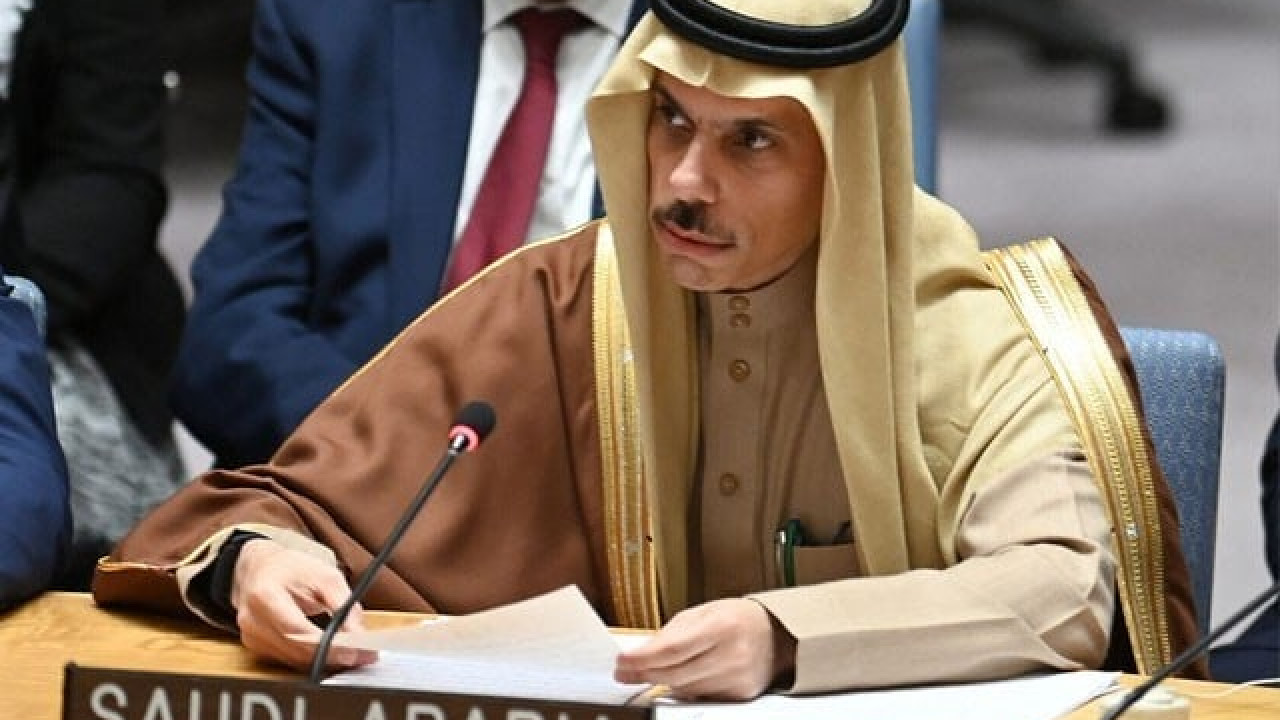 سعودی عرب کی اقوام متحدہ  میں غزہ  تباہی پر عالمی برادری کی خاموشی پر کڑی تنقید