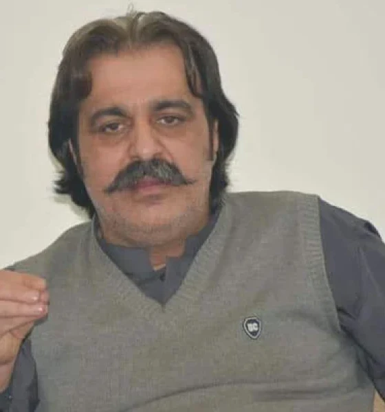Ali Amin submits nomination papers for CM in KP