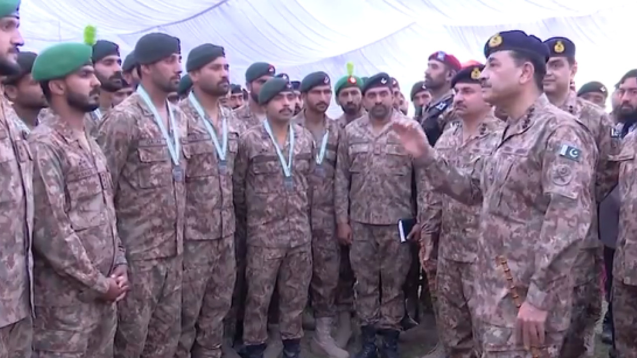7ویں پاکستان   آرمی ٹیم سپرٹ  مشق 2024 اختتام پذیر