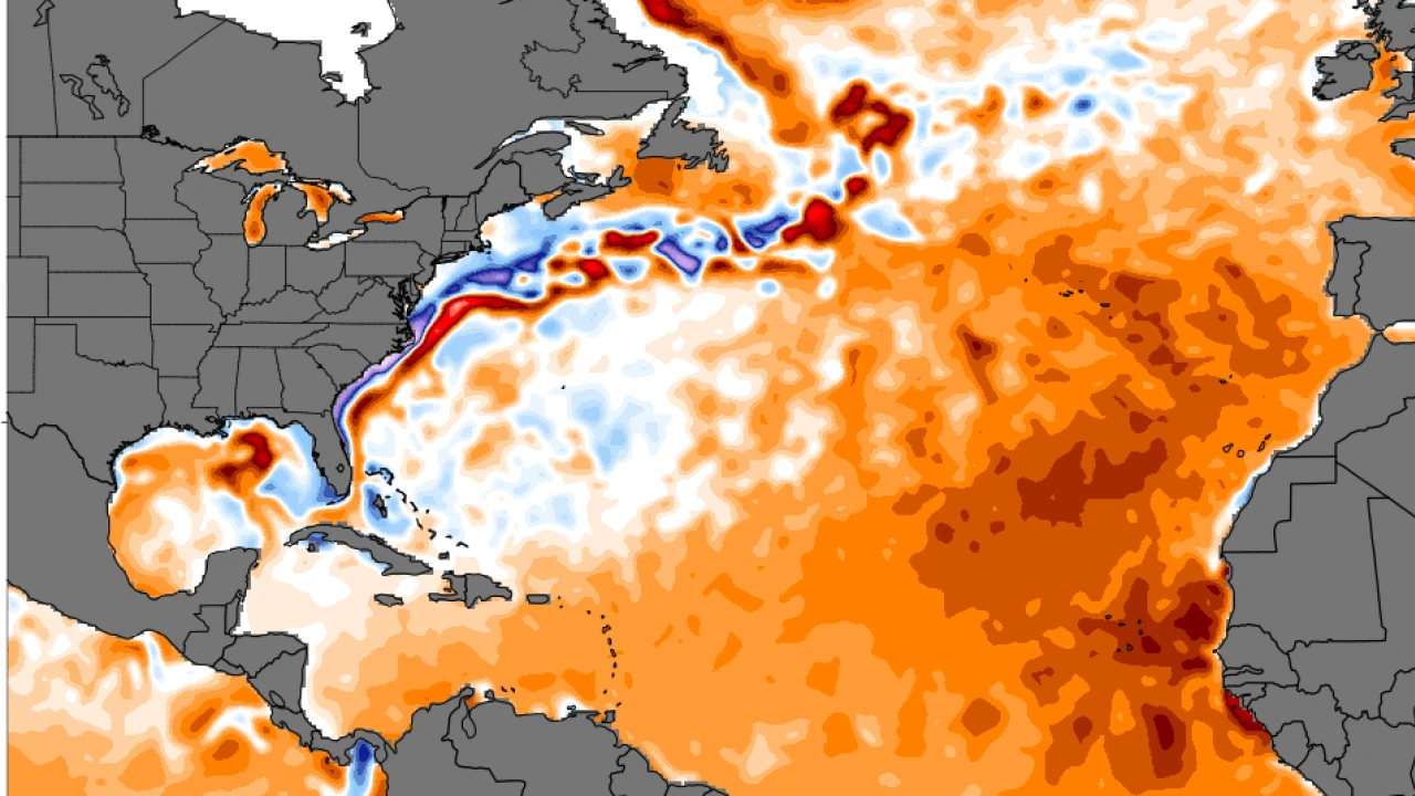 This chart of ocean temperatures should really scare you