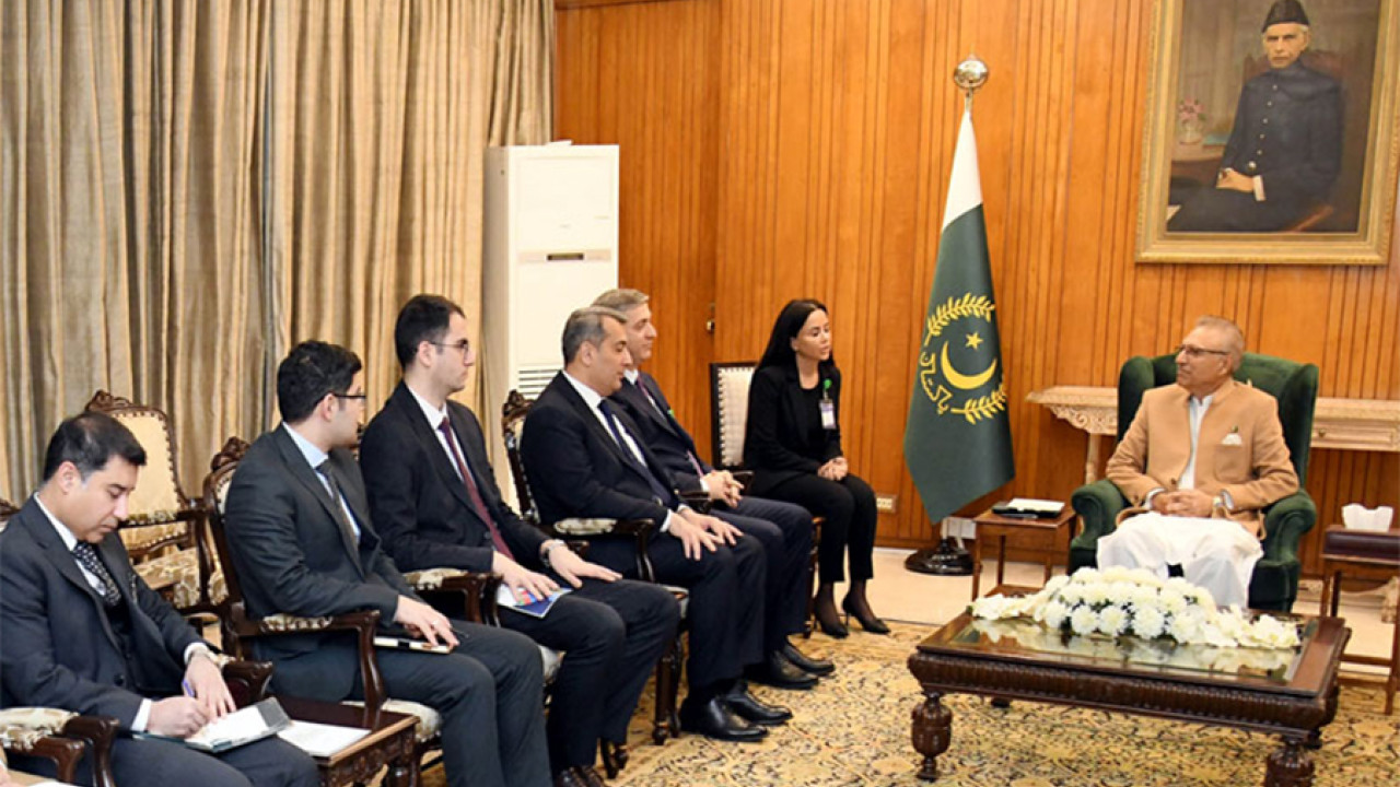 پاکستان آذربائیجان کے ساتھ اپنے تعلقات کو خصوصی اہمیت دیتا ہے،ڈاکٹرعارف علوی