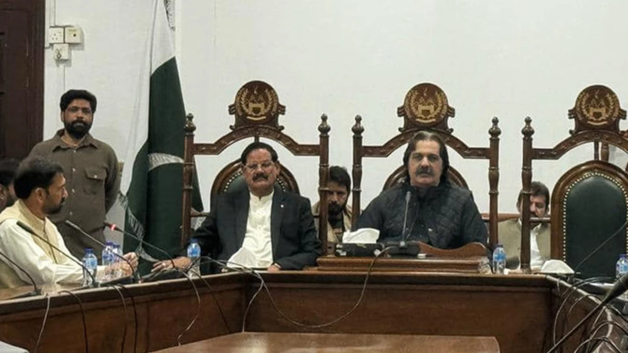 CM KP Ali Amin Gandapur took oath in Peshawar