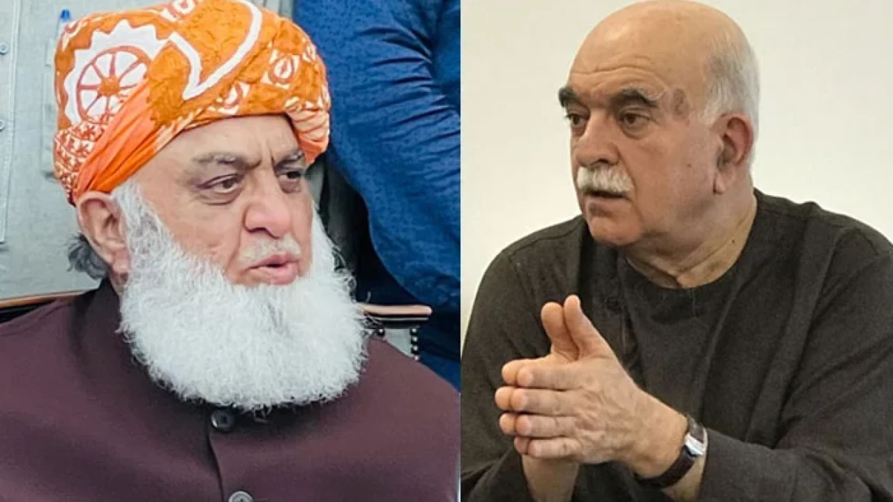 Mahmood Khan asks vote from Fazl-ur-Rehman for presidency