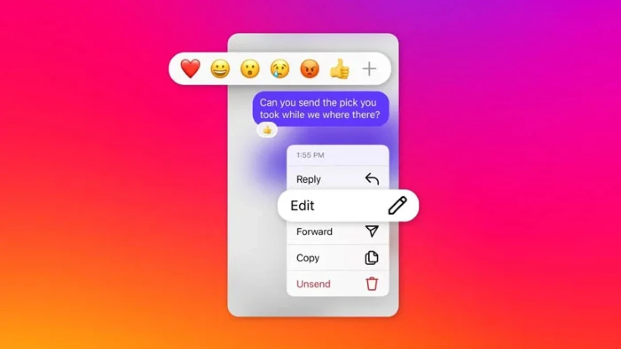 Meta allows to edit Instagram DMs now