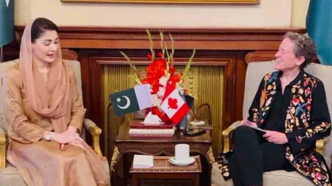 CM Punjab meets Canadian high commissioner