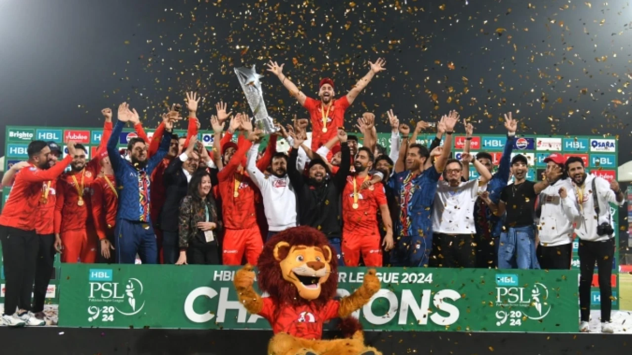 Chairman PCB congratulates Islamabad United for winning HBL PSL 9